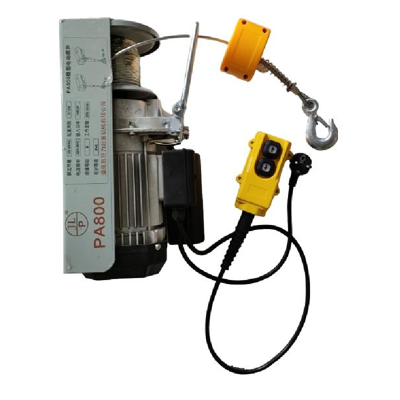 portable electric winch with wireless remote control