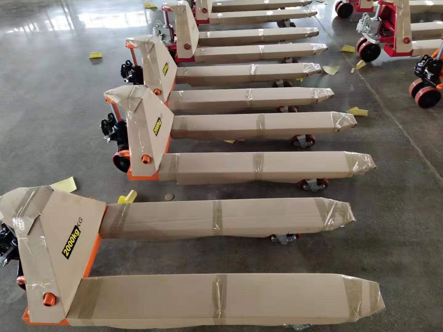 pallet jack with brakes